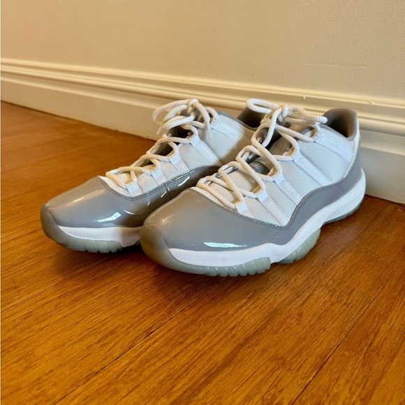 Nike Air Jordan 11 Retro Low "White Cement" Blue AV2187-140 Men's US 13 *no box* - Picture 4 of 7